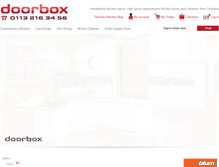 Tablet Screenshot of doorbox.co.uk